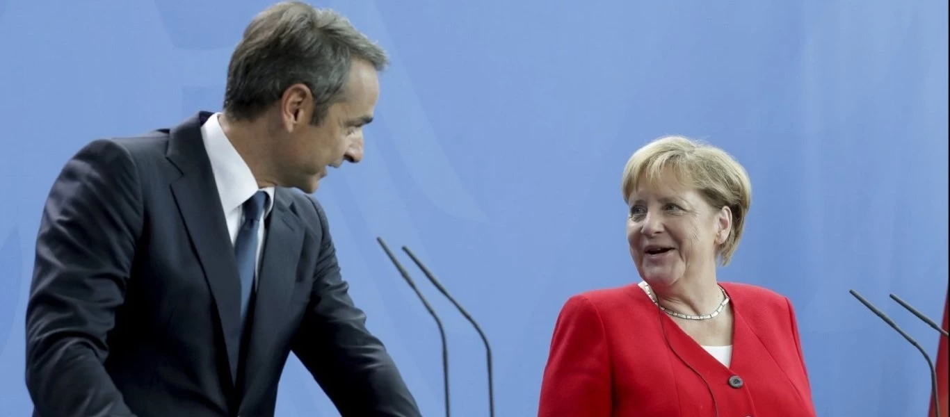 K.Μητσοτάκης: Είχε τηλεφωνική επικοινωνία με την Α.Μέρκελ για Τουρκία και Μόρια
